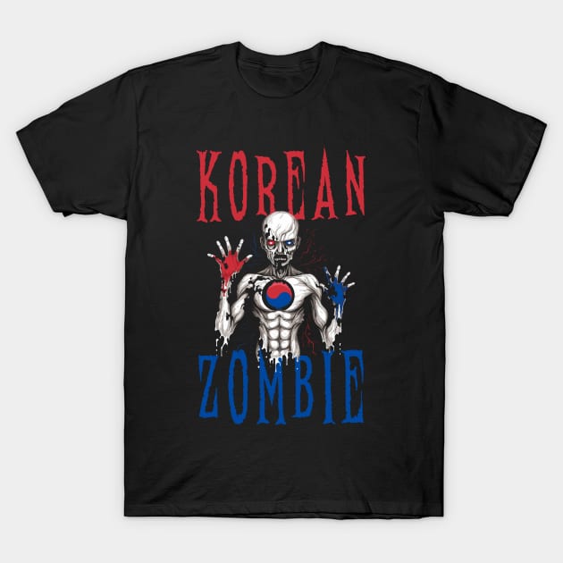 Korean Zombie T-Shirt by Yopi